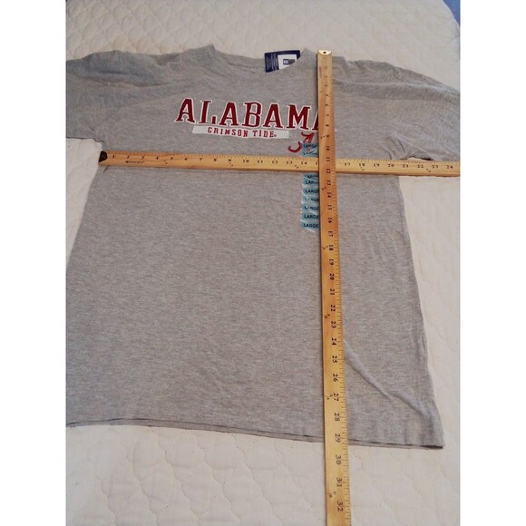 Men's Champion Gray Short Sleeve Alabama New With Tags T-shirt Size Large - Picture 11 of 13